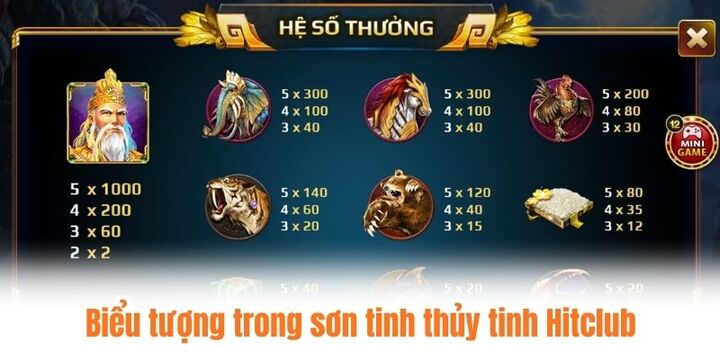 Sơn tinh thủy tinh Hitclub - Hướng dẫn cược từ A-Z