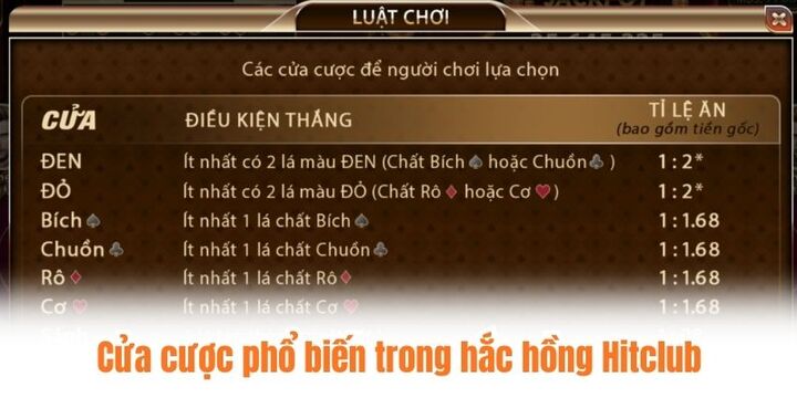 Những điều cần biết về game hắc hồng Hitclub